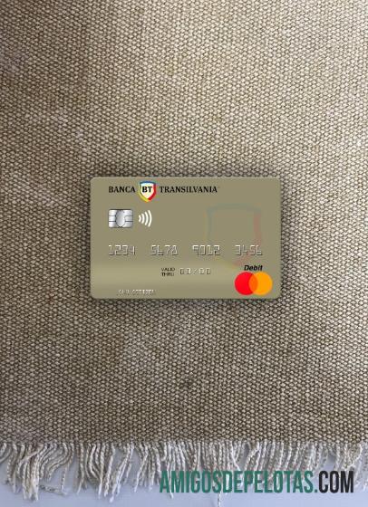 Moldávia Banca Transilvania Mastercard Photolook Frente baixar para verificação